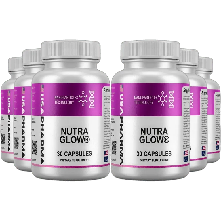 NutraGlow 6 bottles best value supplement