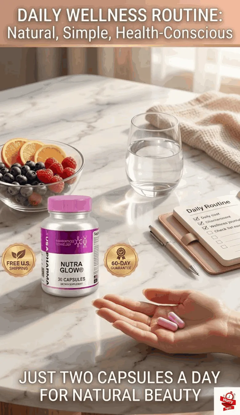 How NutraGlow hair skin nails vitamins work